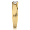 mens rectangular diamond gold ring reeva rare modern cut