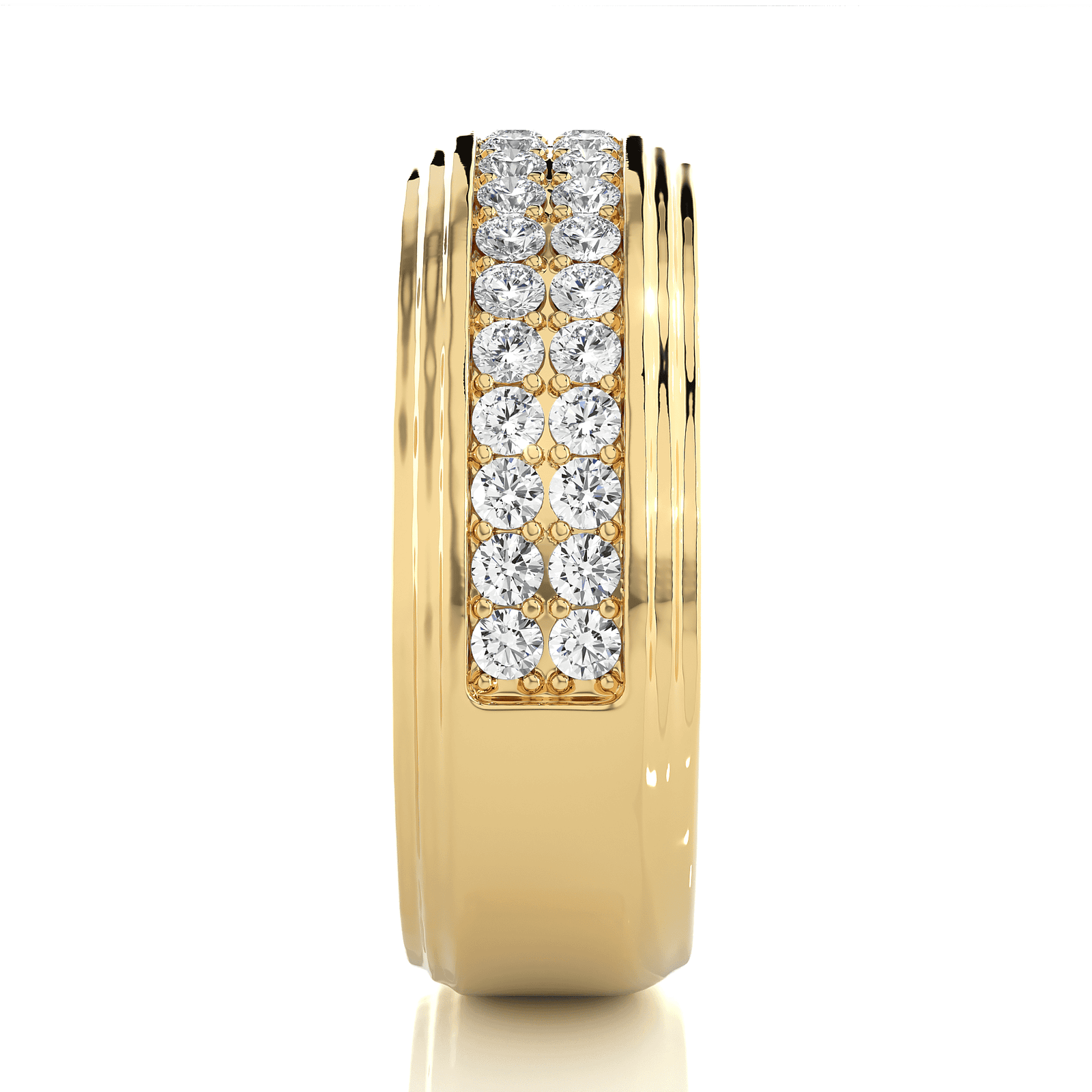 mens diamond signet gold ring reeva rare elegant masculine