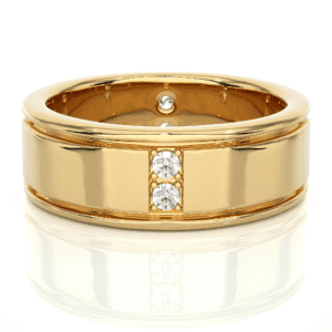 CVD Diamond Men’s Band Gift | Reeva Rare Jewelry Brand