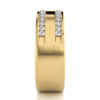 Reeva Rare Luxury Polished Men’s Ring Mens gold ring with diamonds reeva rare luxury polished finish