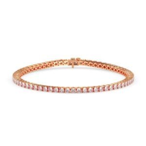 Cushion diamond elegant tennis bracelet reeva rare worldwide express shipping premium gift