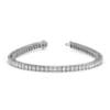 Emerald lab grown diamond tennis bracelet reeva rare international delivery gift for her