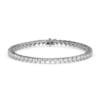 Heart diamond tennis bracelet reeva rare luxury sparkle gifting for her worldwide delivery