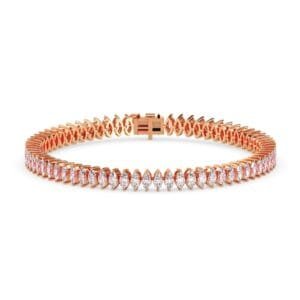 Marquise diamond classic tennis bracelet reeva rare womens luxury everyday wear