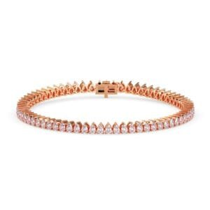 Pear diamond classic gold bracelet reeva rare womens luxury everyday jewelry