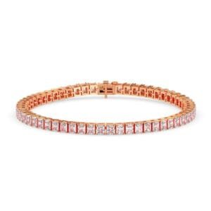 CVD Diamond Radiant Tennis Bracelet Reeva Rare Jewelry Brand