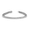 Reeva Rare Classic Radiant Gold Bracelet Radiant diamond classic gold tennis bracelet reeva rare womens luxury fine jewelry