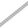 Round Lab Grown Diamond Tennis Bracelet