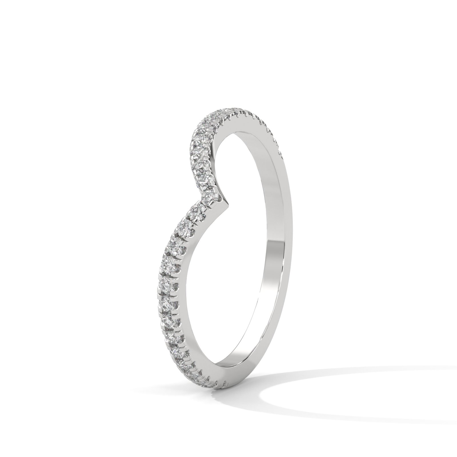 Reeva Rare Elegant CVD Diamond Wedding Band
