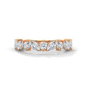 CVD diamond ring Chicago in premium gold