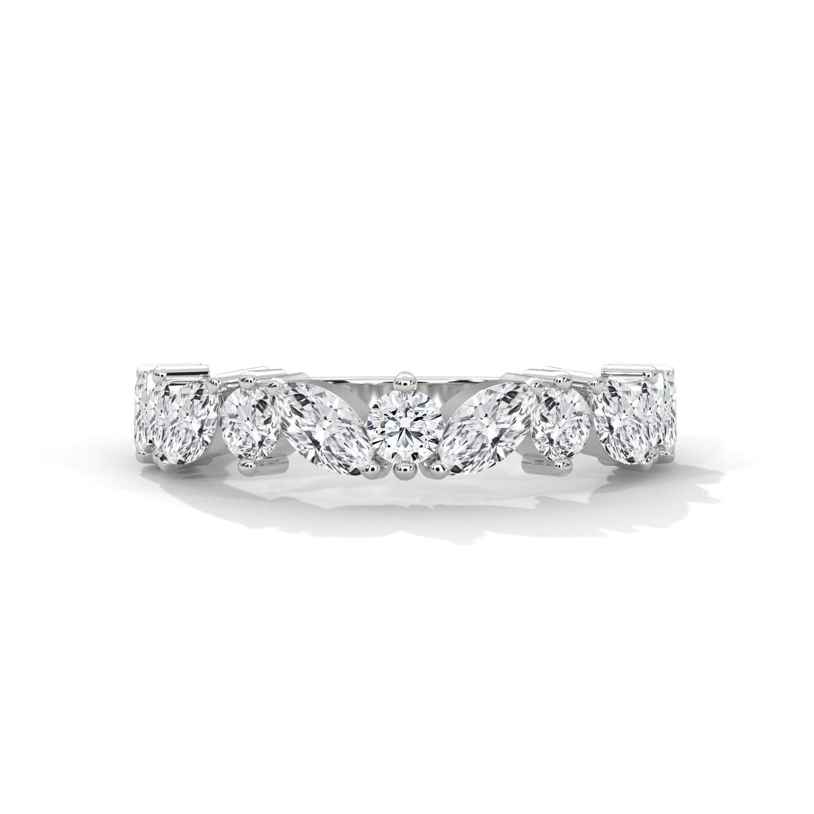 Reeva Rare Luxury Fancy Diamond Bridal Ring