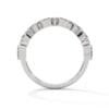 Refined fancy diamond ring by Reeva Rare Reeva Rare Elegant Fancy Diamond Wedding Ring