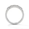 anniversary wedding band for her polished elegance Anniversary Wedding Band For Her
