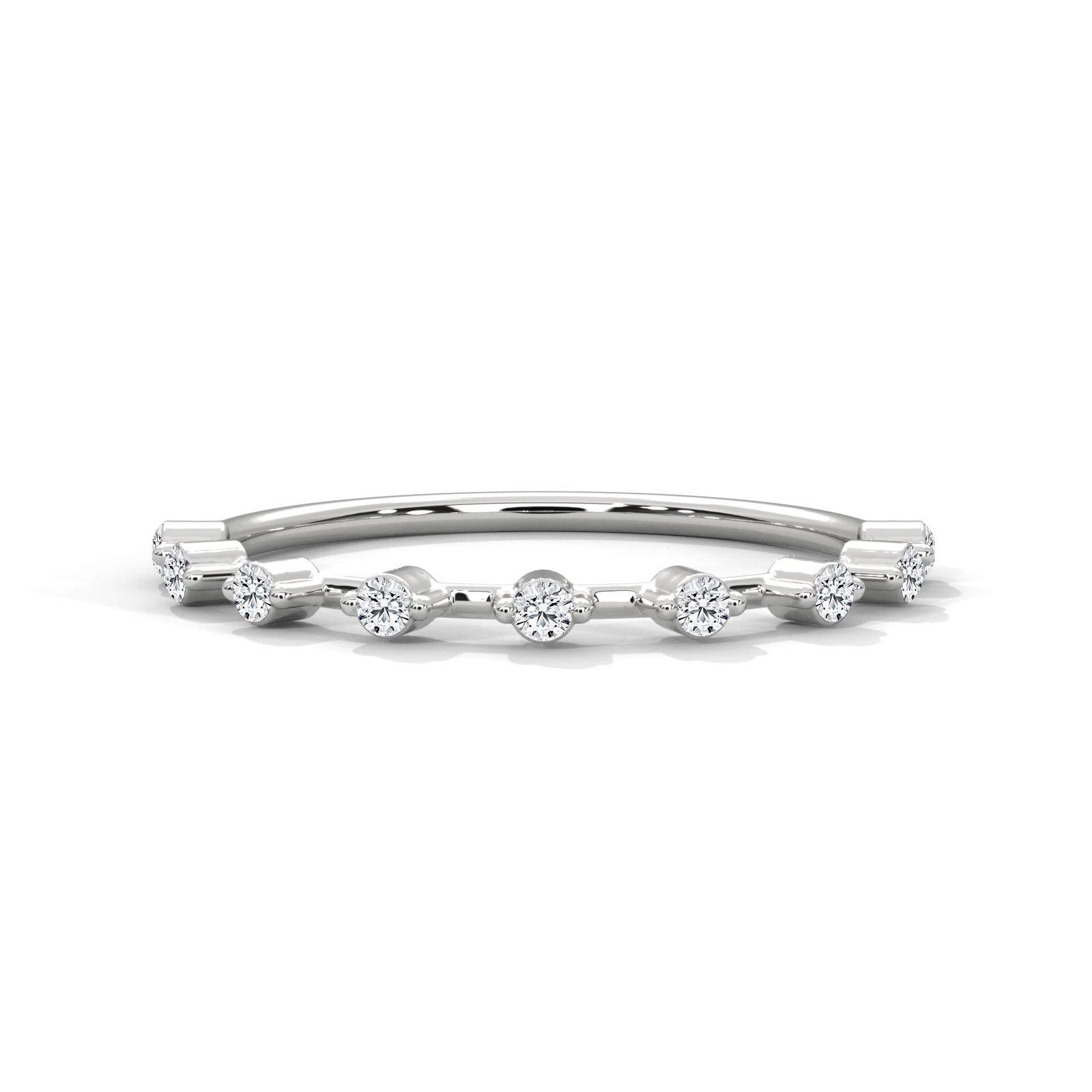 Fine Gold Diamond Wedding Ring