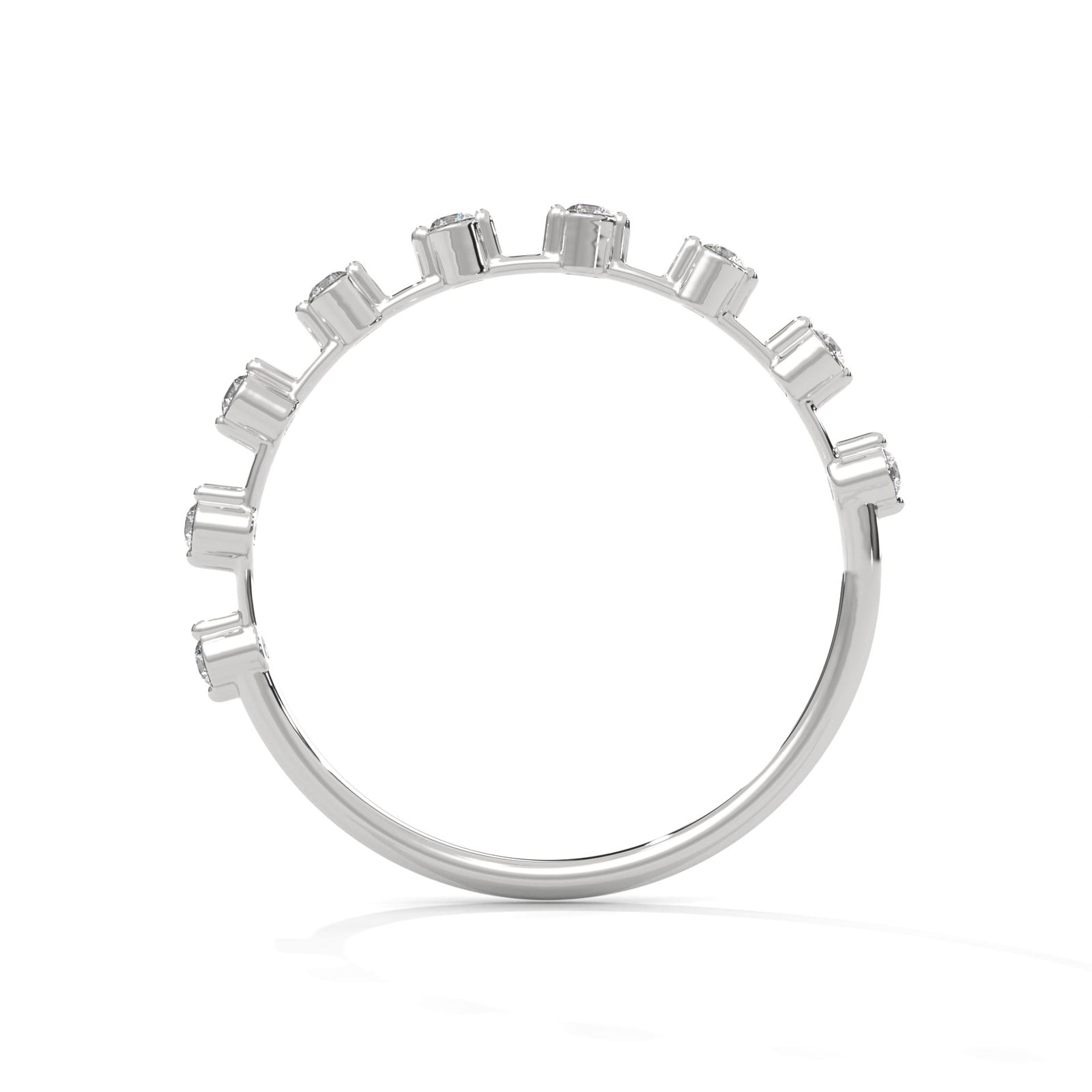 Golden Diamond Wedding Band Gift