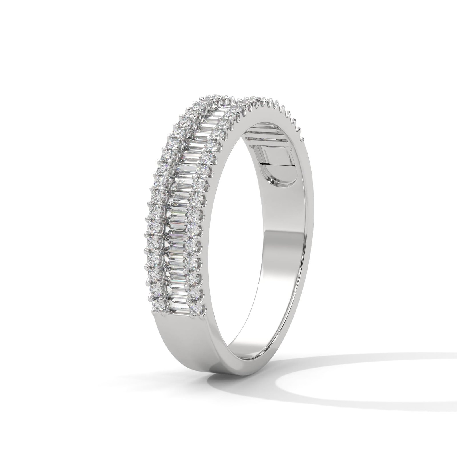 Romantic Diamond Band Gift For Her
