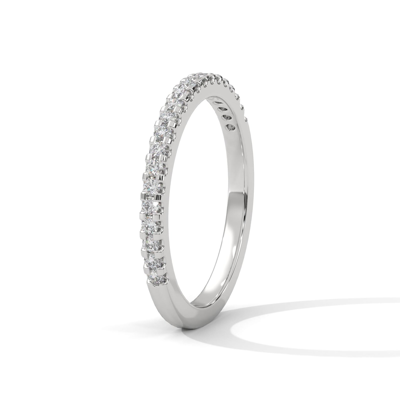 Women’s Sparkling Diamond Wedding Band
