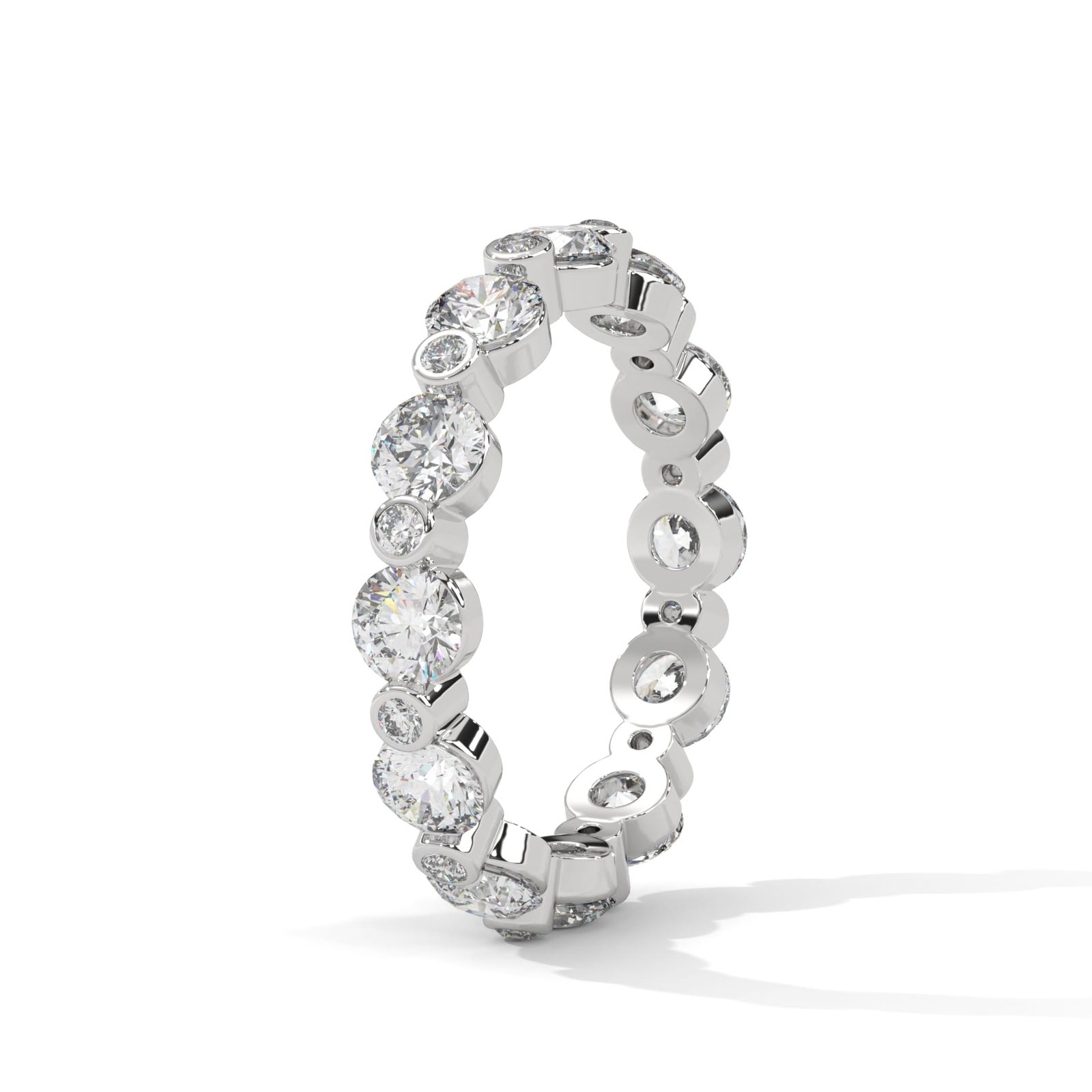 Diamond Wedding Band Gift For Her