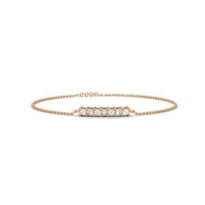 CVD diamond bracelet in Kuwait luxurious gold design