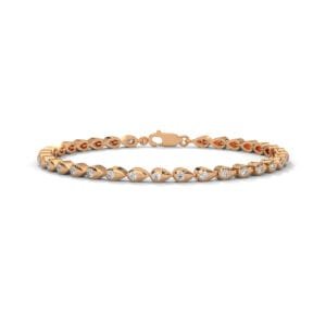 CVD Diamond Bracelet in Tokyo elegant gold diamond bracelet design