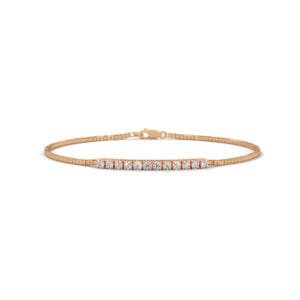 CVD Diamond Bracelet in Paris elegant gold diamond bracelet design
