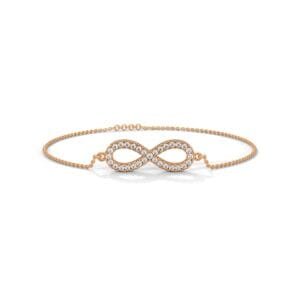 CVD Diamond Bracelet in Monaco elegant gold diamond bracelet design