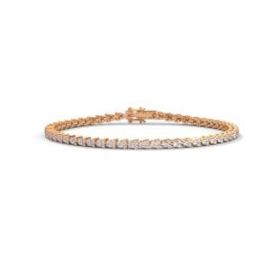 CVD diamond bracelet gift in Los Angeles luxury gold design