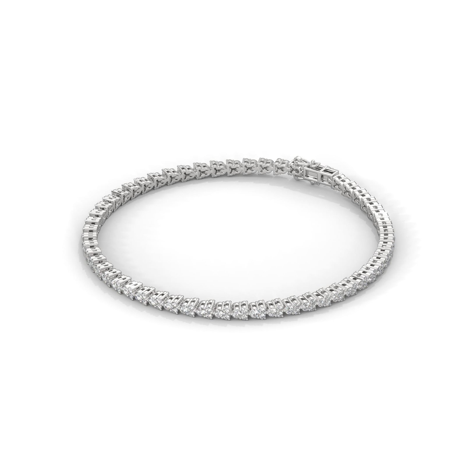 Buy lab grown diamond bracelet near me from Reeva Rare for gifting and celebrations