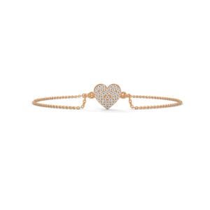 CVD diamond bracelet in Dubai elegant gold design