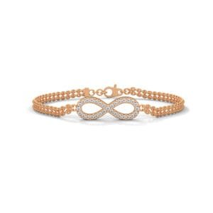 CVD Diamond Bracelet Gift in London elegant gold diamond bracelet design