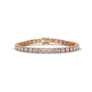 CVD Diamond Bracelet in Qatar elegant gold diamond tennis bracelet design