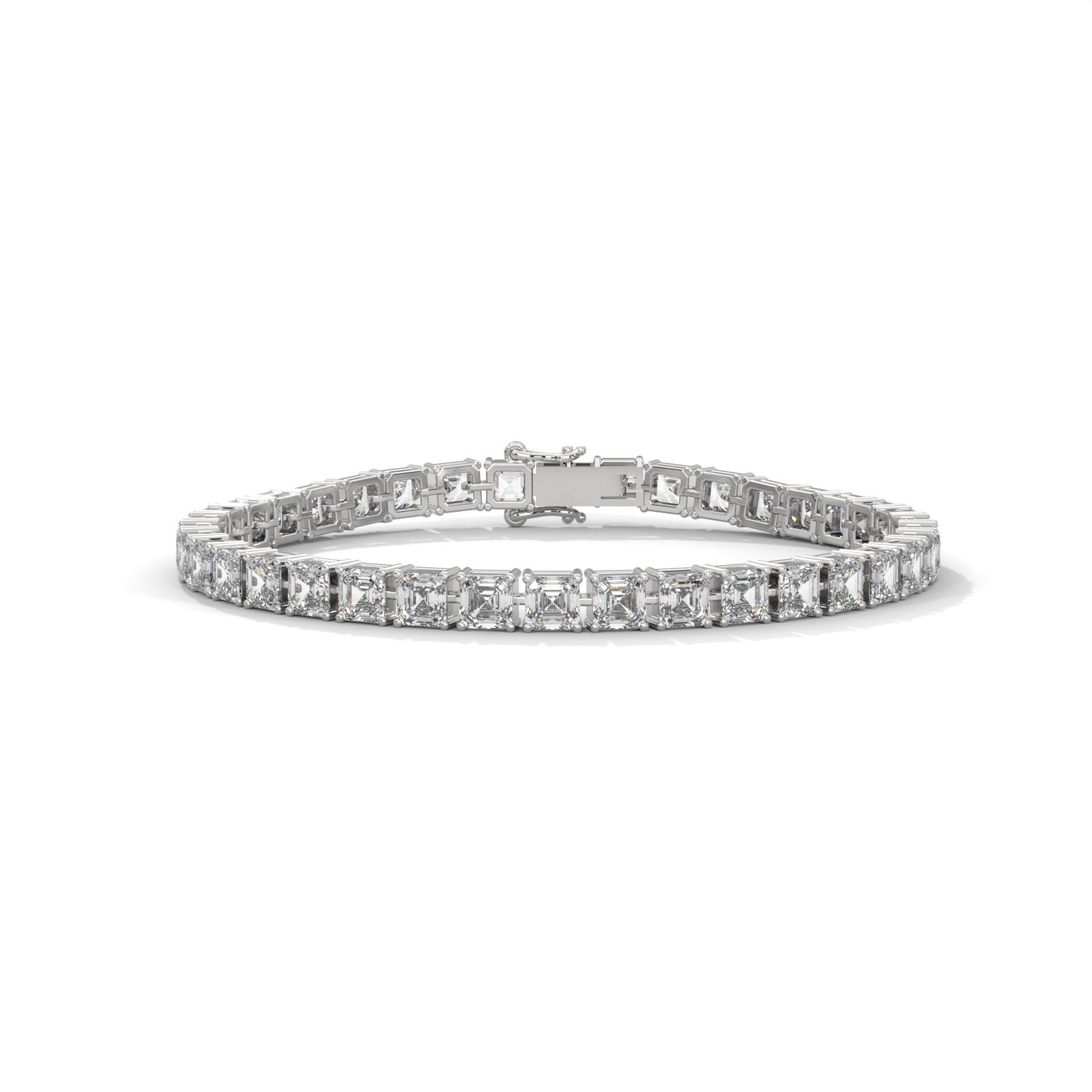 Reeva Rare lab grown diamond platinum bracelet crafted for timeless style and daily luxury