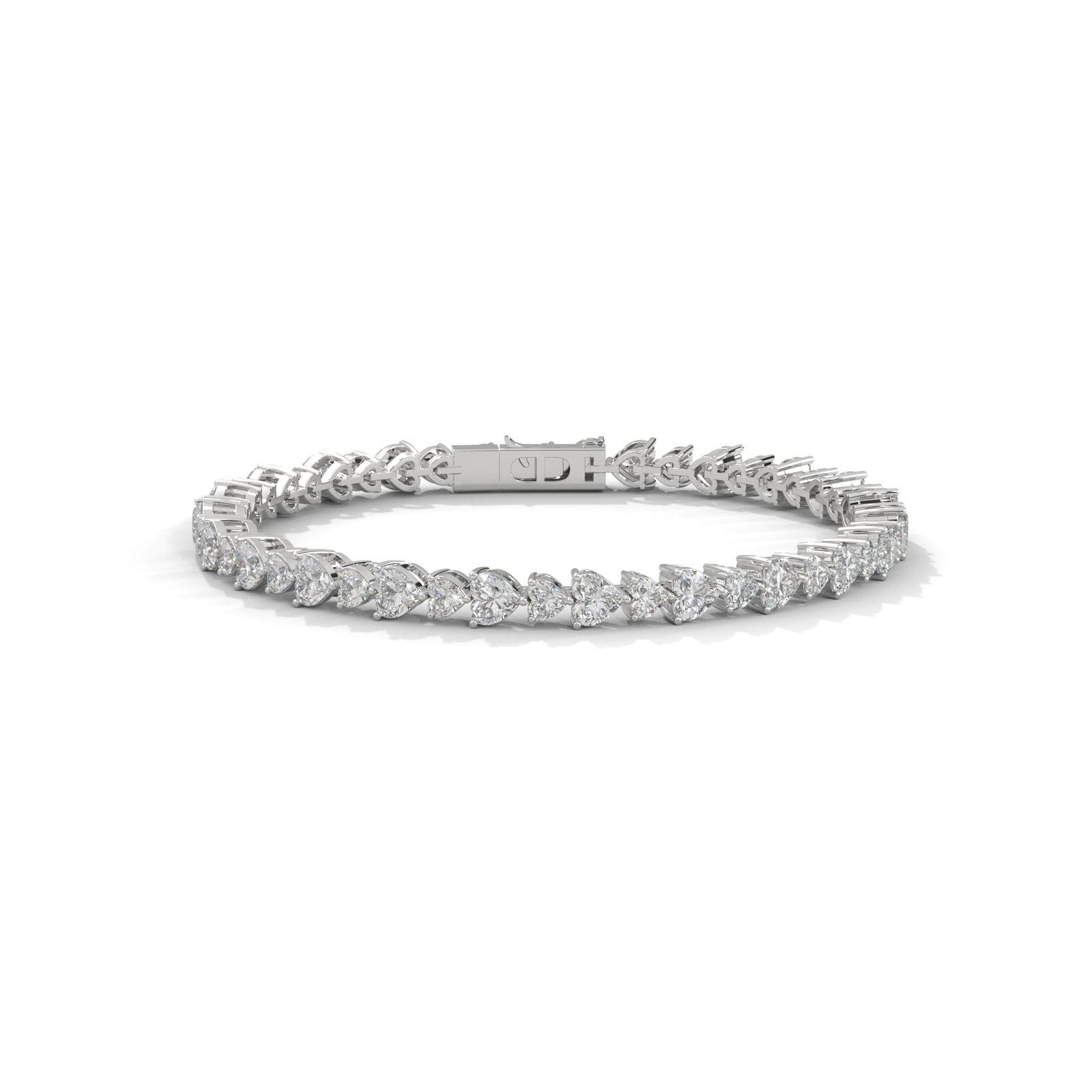 Luxury lab grown diamond rose gold bracelet crafted for weddings and elegant daily wear