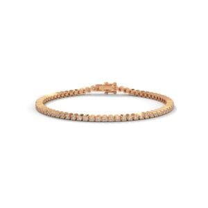 CVD diamond bracelet in Israel love gold design