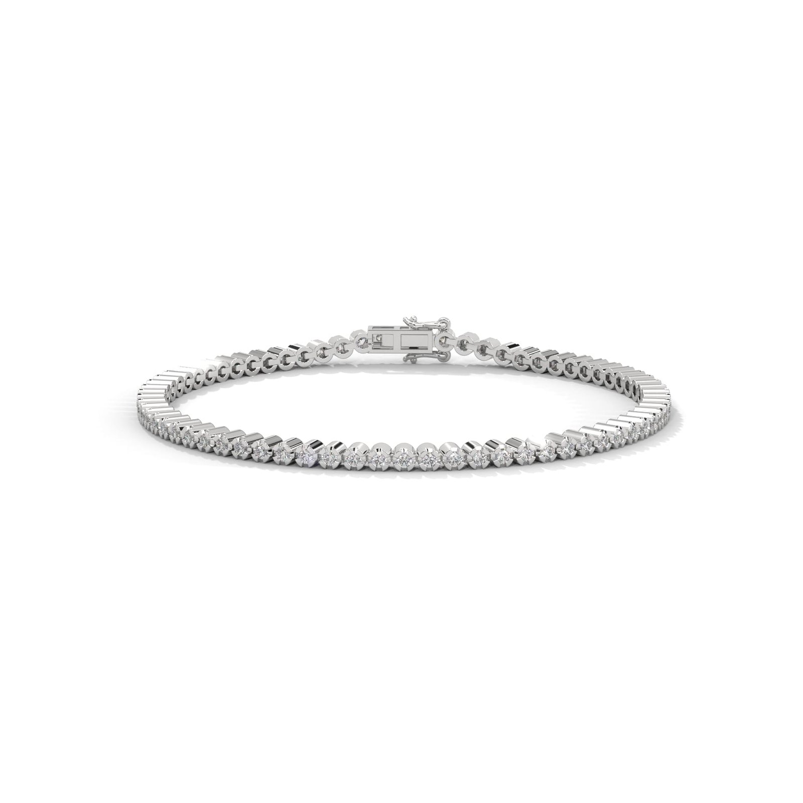 Lab grown CVD diamond bracelet by Reeva Rare for everyday elegance, weddings, anniversaries, and luxury gifting.