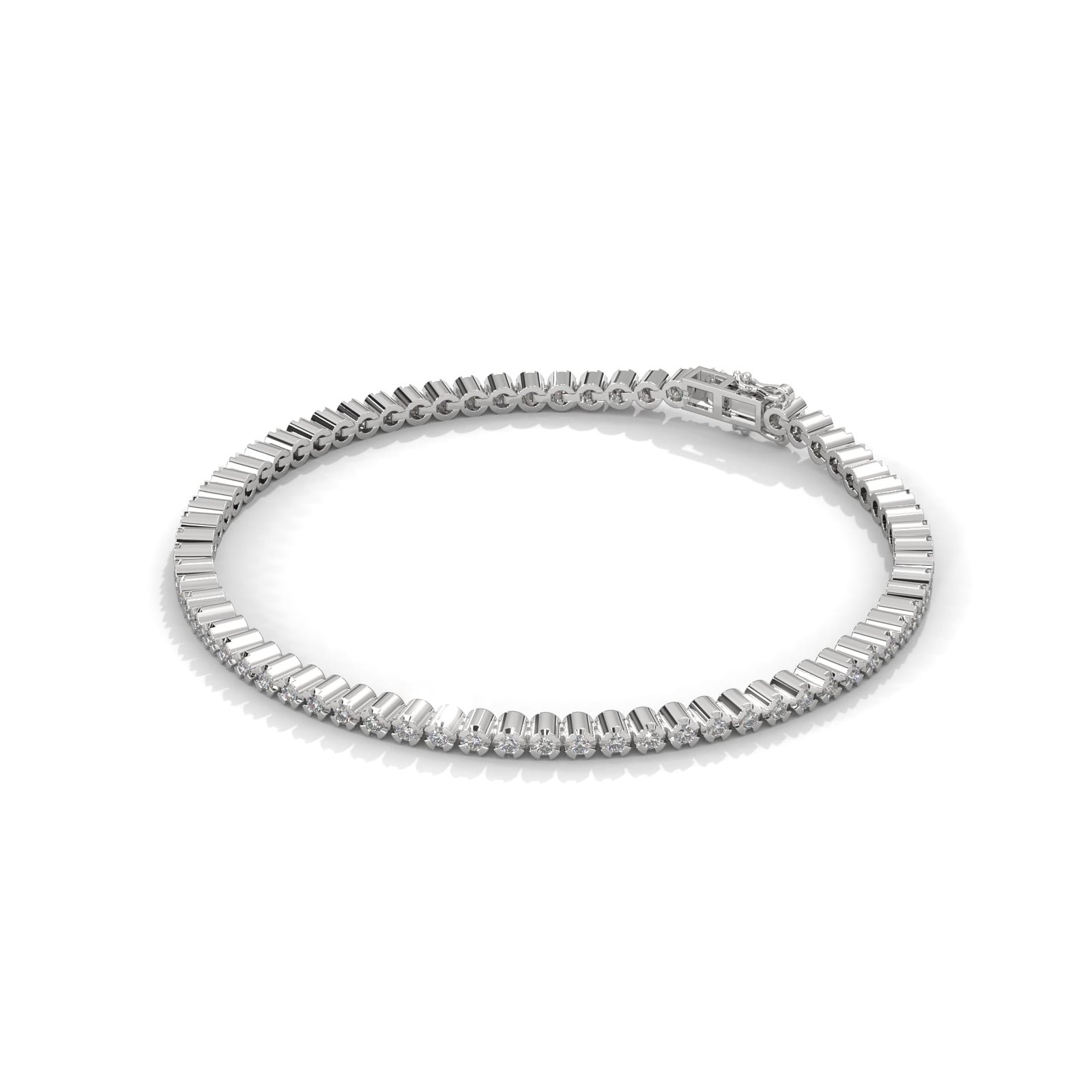 Elegant Lab Grown Diamond Bracelet | Jewelry