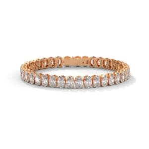 CVD Diamond Bracelet in Rome elegant gold diamond bracelet design