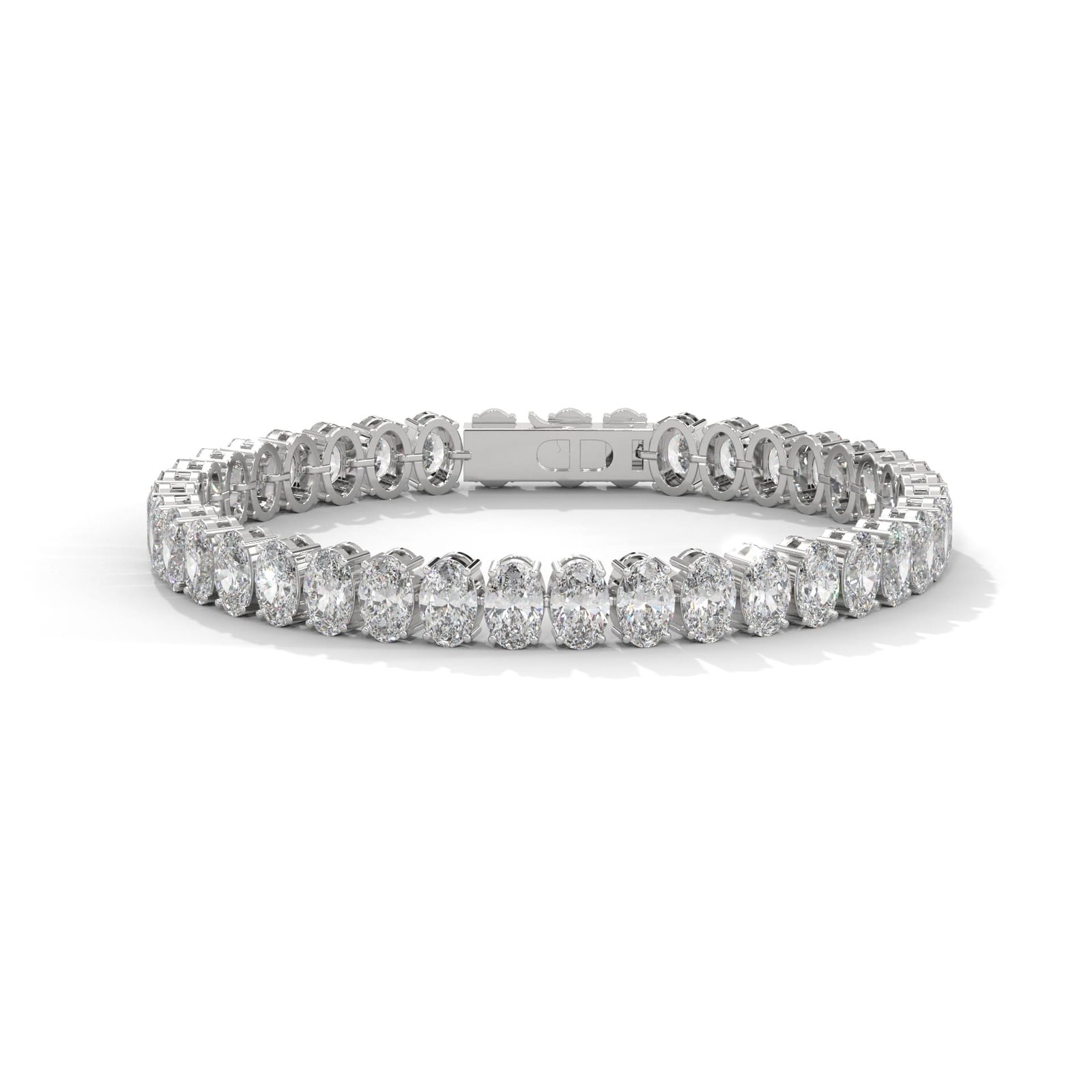 Elegant CVD diamond bracelet handcrafted in gold from Reeva Rare online store