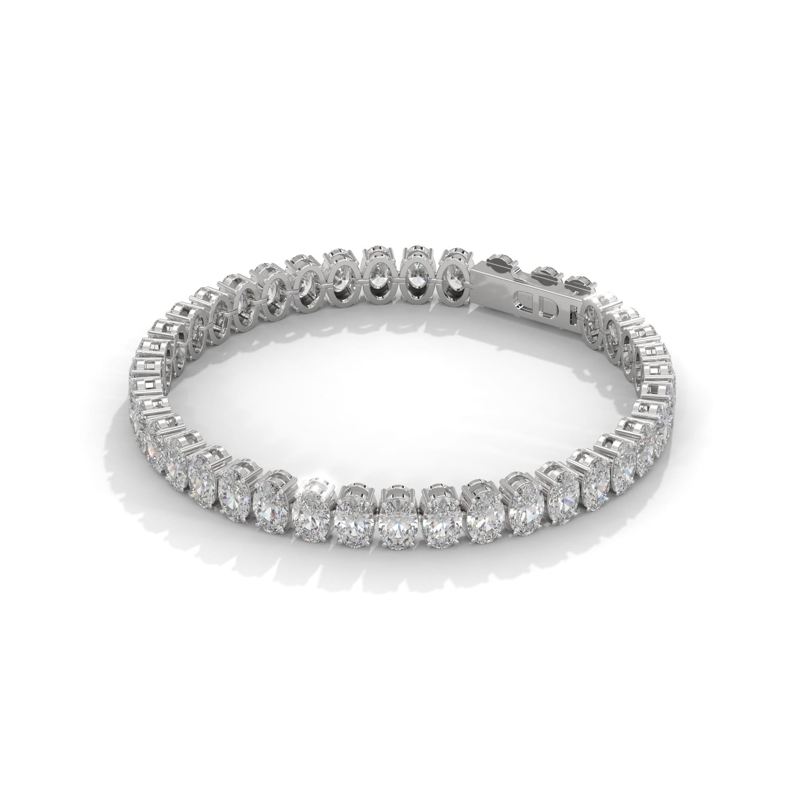 Reeva Rare minimalist gold bracelet with lab grown diamonds for elegant women’s style