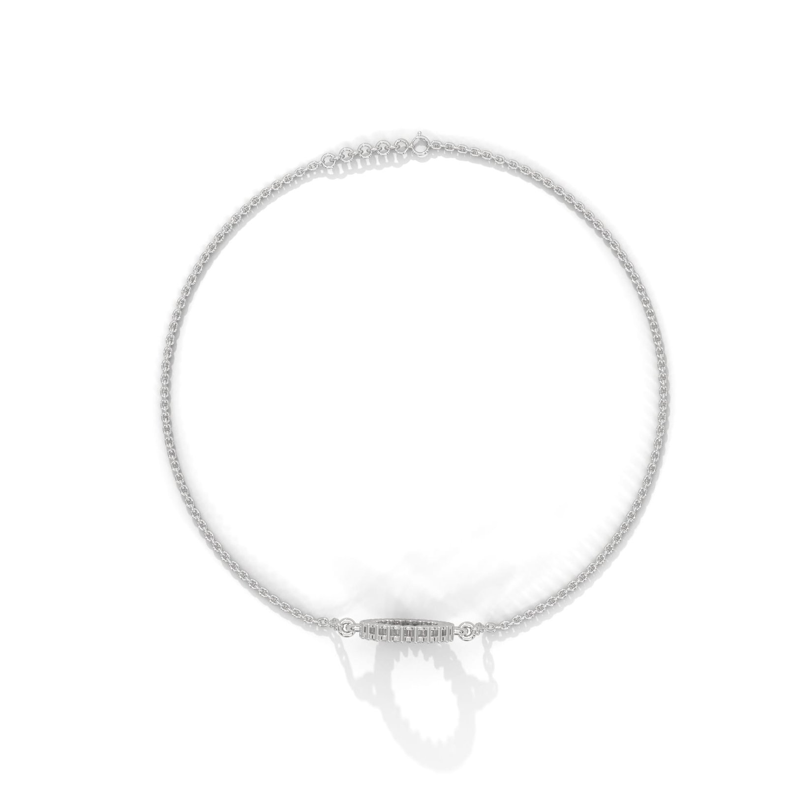 Luxury handcrafted CVD diamond bracelet designed by Reeva Rare jewelry brand