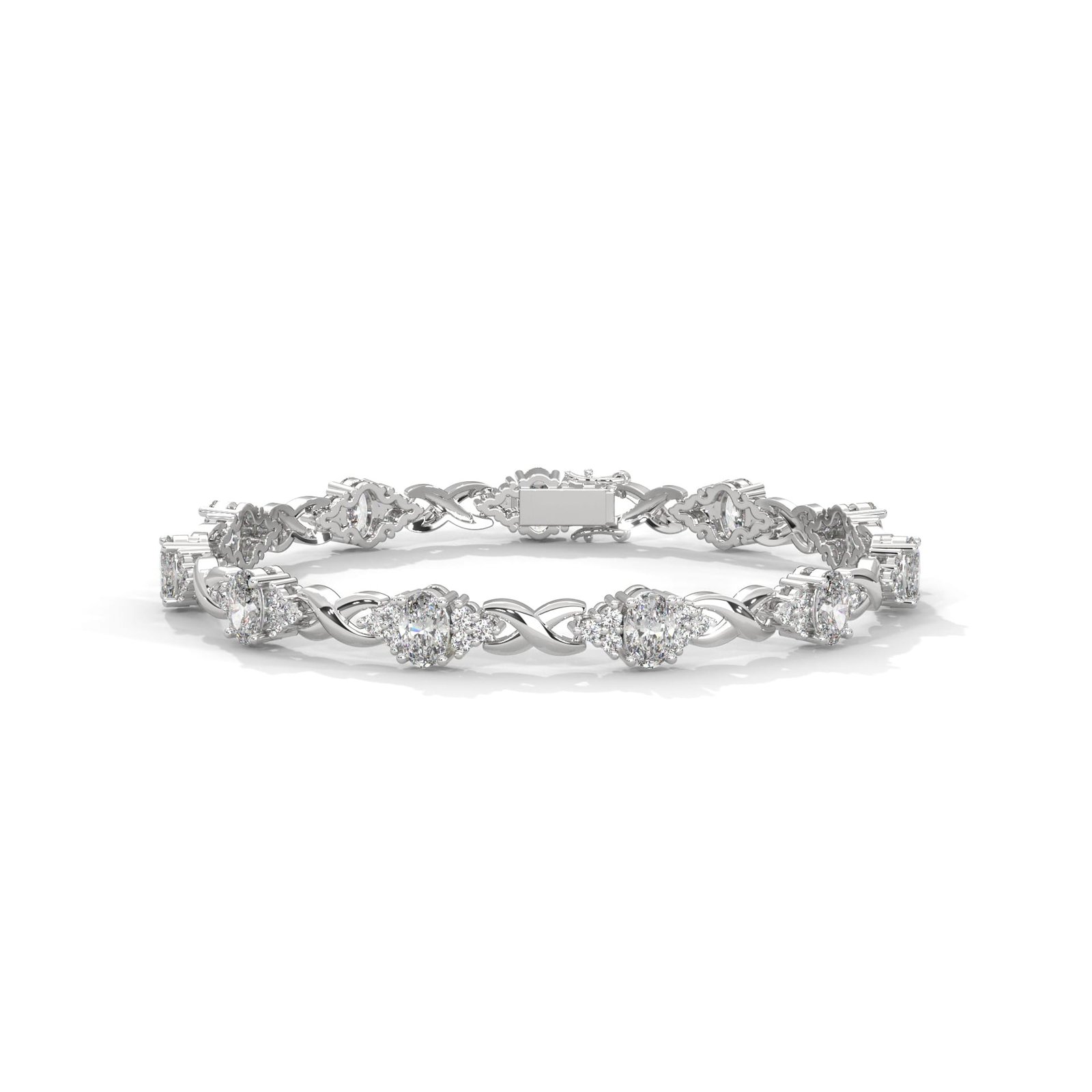 New luxury diamond bracelet collection from Reeva Rare with fine gold polish