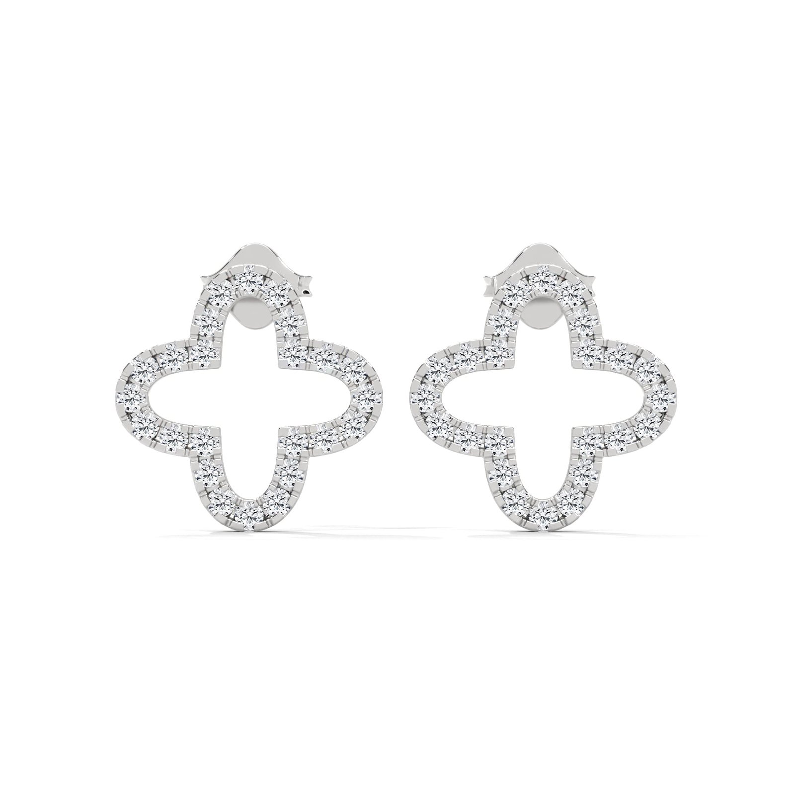 Reeva Rare lab grown diamond gold earring designer jewelry at factory direct prices