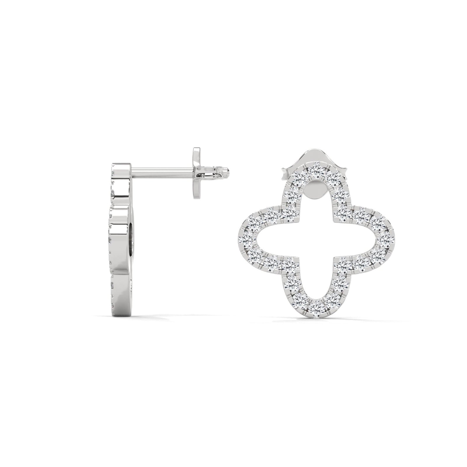Reeva Rare lab grown diamond gold earring premium fine jewelry for women