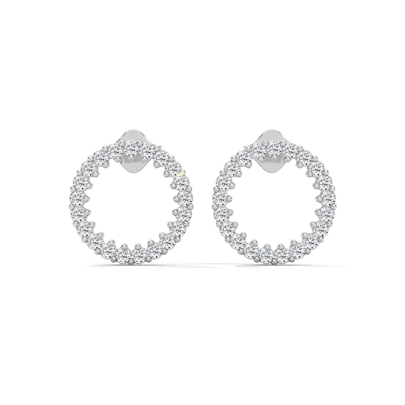 Reeva Rare lab grown diamond gold earring ethical jewelry directly from online store