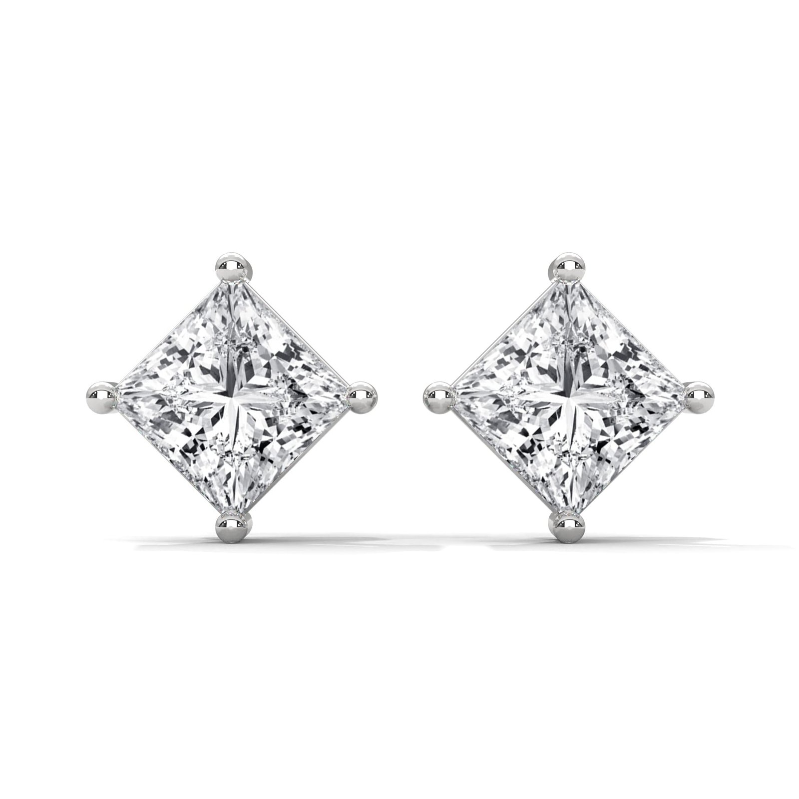 Lab grown CVD diamond gold earrings gift for her by Reeva Rare, perfect for birthdays, anniversaries, and special occasions.