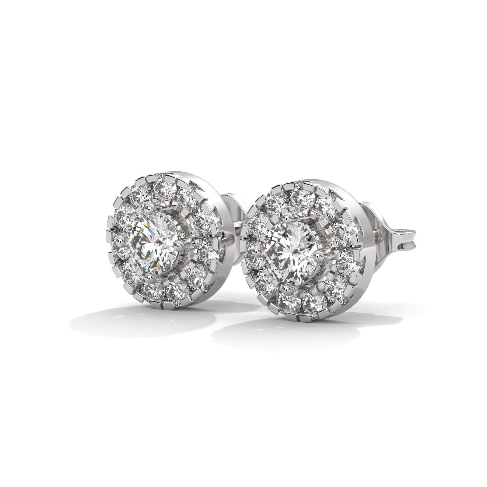 Reeva Rare lab grown diamond gold earring handcrafted fine jewelry for modern women