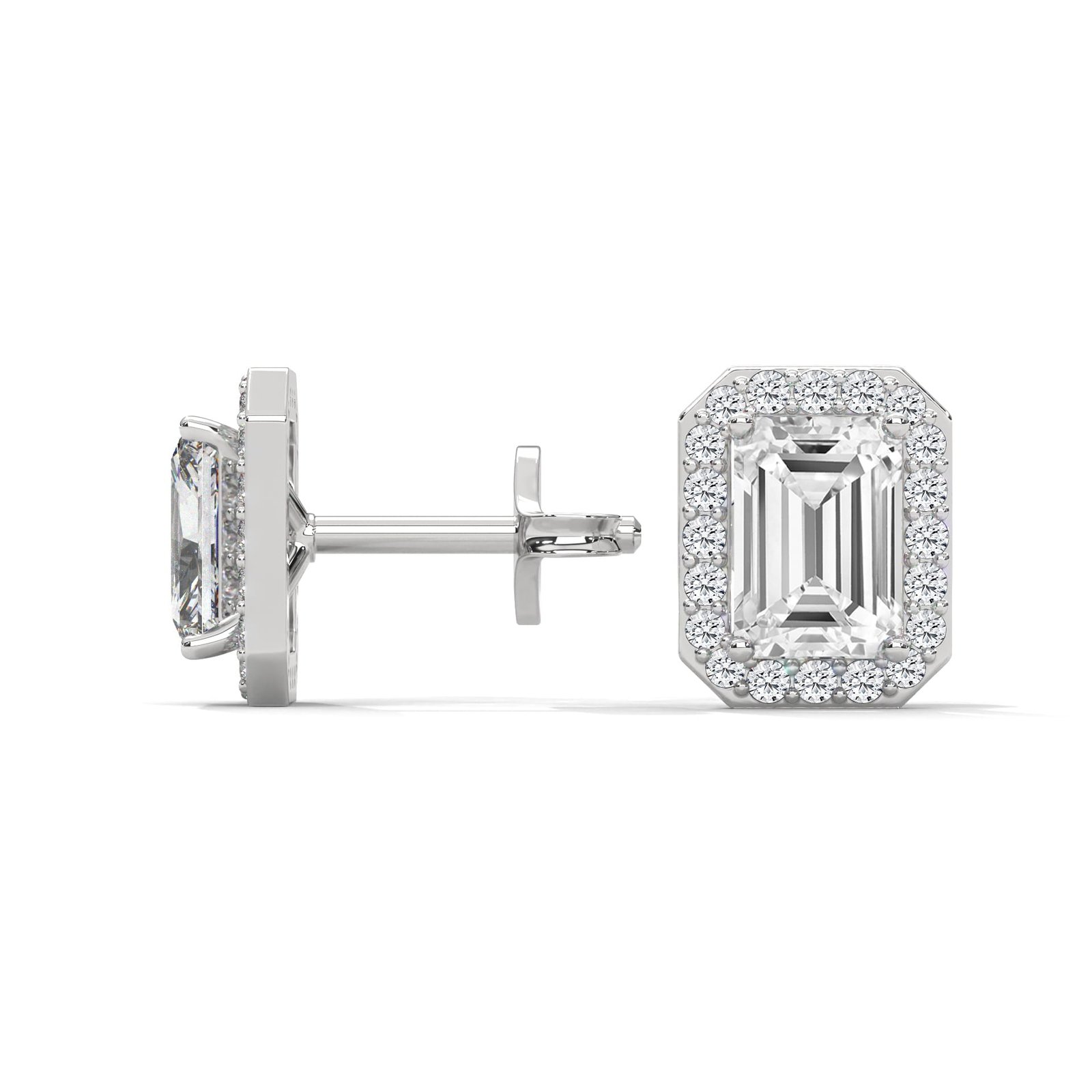 Reeva Rare lab grown diamond gold earring signature luxury piece for elegant women