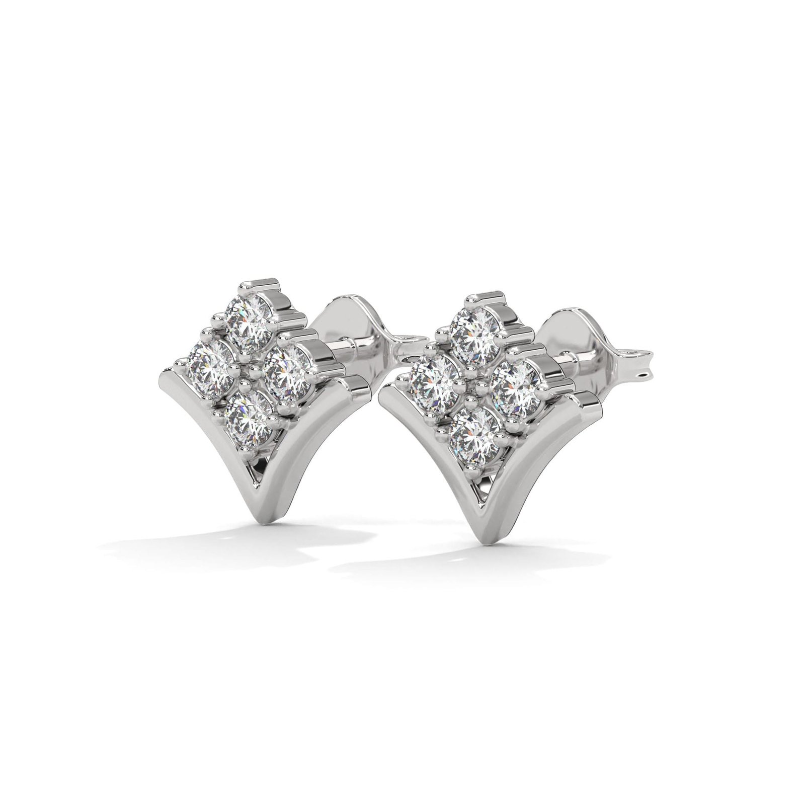 Buy affordable diamond gold earrings online — Reeva Rare luxury made accessible