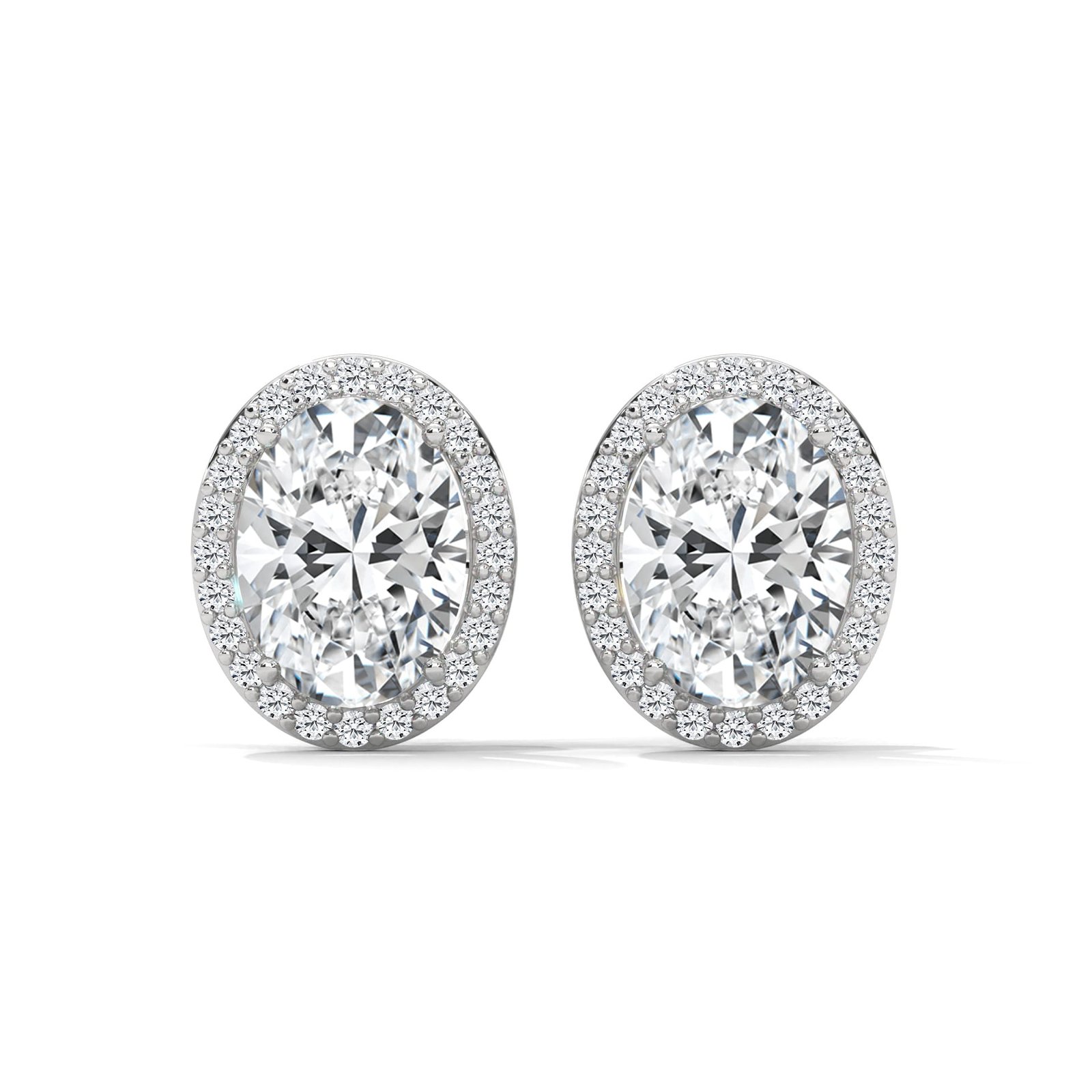 Reeva Rare lab grown diamond gold earring marquise vintage inspired jewelry