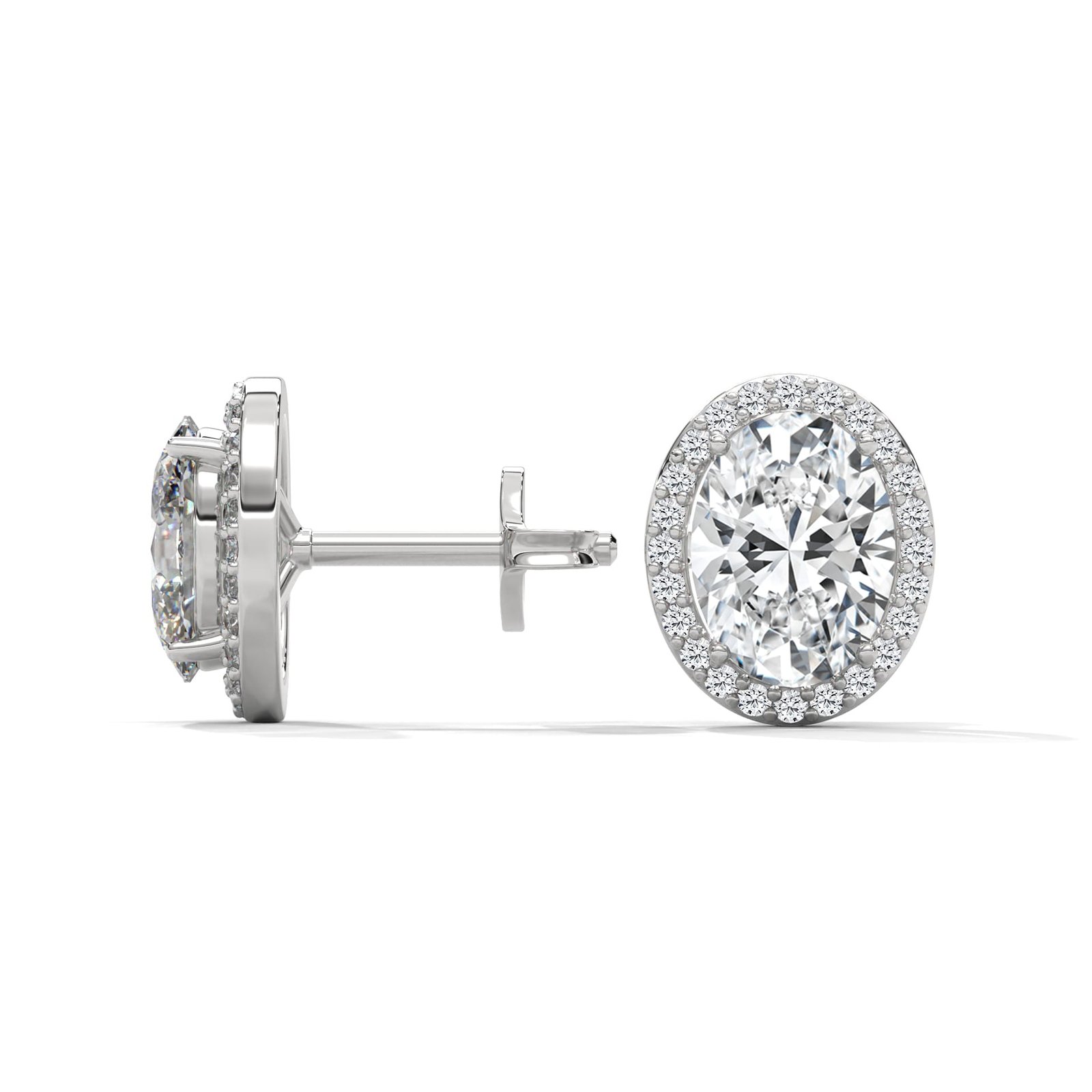 Reeva Rare lab grown diamond gold earring luxury jewelry for everyday elegance